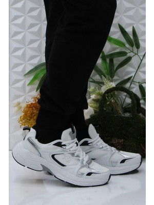 Kinetix Arlex Tx Beyaz Siyah Rahat Erkek Spor Ayakkabı