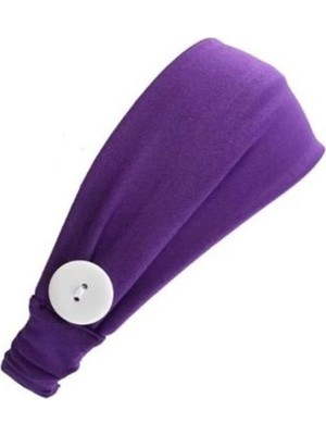 Yetişkin Yüz Maskesi Kulak Rahatlatıcı Saç Bandı Tutucu Maske Düğmeli Bandana, Saç bandı