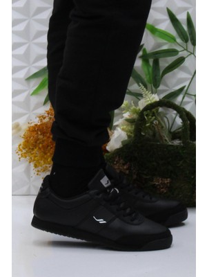 Lescon Flınt 3 Siyah Rahat Spor Ayakkabı Sneaker Ayakkabı