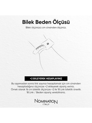 Nomination Italy Composable 18 Ayar Altın Altın Gülen Ay ve Çelik Bileklik Gold