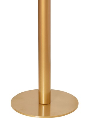 Woodhub Pia Eskitme Gold Mushroom Lambader Modern Dekoratif Metal Oturma Odası Çalışma Odası Zemin Lambası