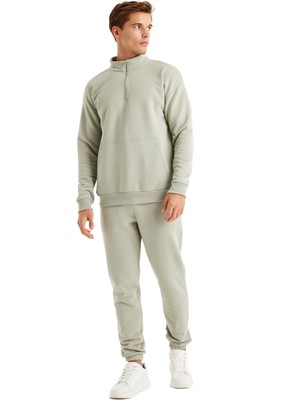 Blackspade Erkek Sweatshirt 40620 - Yeşil