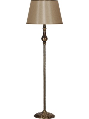 Woodhub Antony Eskitme Burgulu Metal Lambader - Mataro Vizon