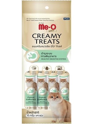 Me-O Gold Creamy Kedi Ödül Maması Ton Balığı ve Prebiyotik 15 GR