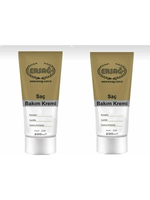 Ersağ 2li Saç Bakım Kremi 200 ml