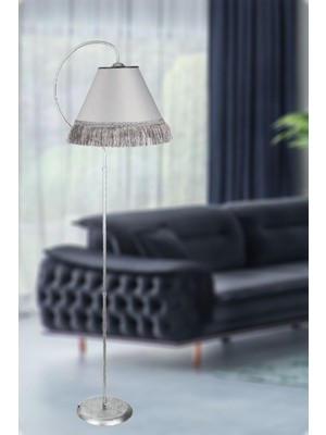 Woodhub Lambader Leposs Siyah Gümüş Patine A.gri Püsküllü