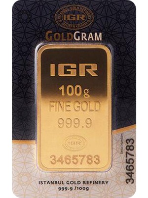 İAR Rimagold 100 gr 24 Ayar 999.9 Milyem Gram Altın