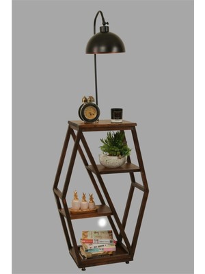 Woodhub Asos Ceviz Lambader Retro 3 Başlıklı