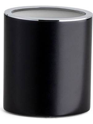 Tezgah Üstü Diş Fırçalığı Siyah-Krom Renk 102X60X90 mm