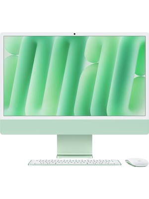 Apple iMac M4 Çip 16GB 256GB SSD macOS 24" All In One Bilgisayar MWUE3TU/A Yeşil