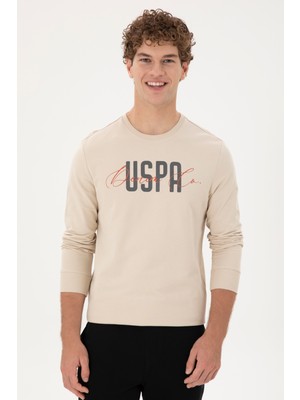 U.S. Polo Assn.  Erkek Taş Sweatshirt 50293407-VR049