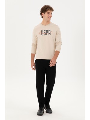 U.S. Polo Assn.  Erkek Taş Sweatshirt 50293407-VR049