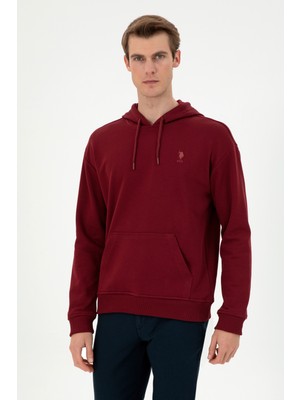 U.s. Polo Assn. Erkek Bordo Sweatshirt 50298271-VR014