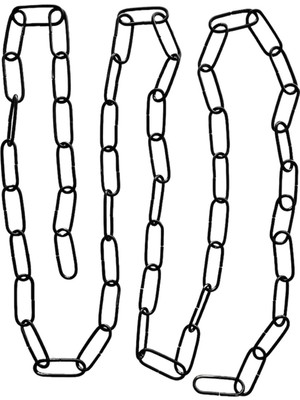 Conana Sarkıt Avize Zinciri Siyah (2 Metre)