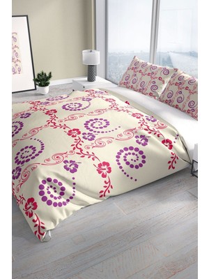 Hypnosis 3D Pamuk Saten Çift Kişilik Nevresim Seti Nevresim Takımı