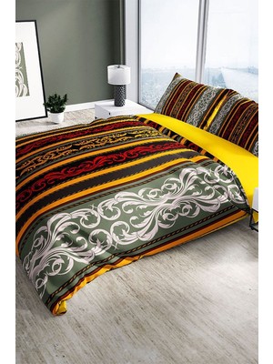 Baraque 3D Pamuk Saten Çift Kişilik Nevresim Seti Nevresim Takımı