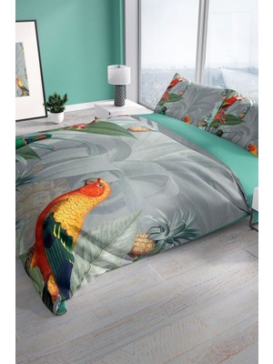 Parworld 3D Pamuk Saten Çift Kişilik Nevresim Takımı