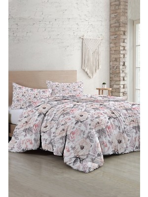 Çift Kişilik Sık Dokuma Pamuk Saten 3D Özel Tasarım Dream Roses Luxury Nevresim Takımı