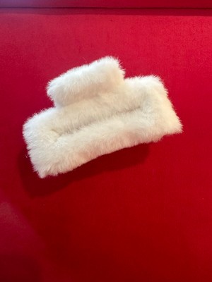 Milena Istanbul Peluş Dikdörtgen Mandal Toka