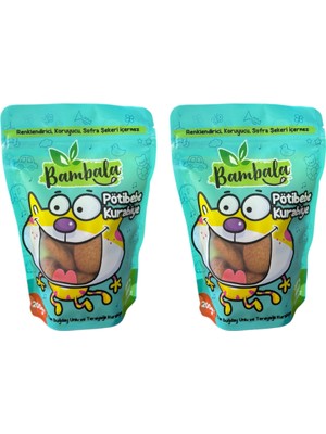 Bambala Bebek Bisküvisi 2×200 g 0-6 Ay İçin Organik Tam Buğday ve Tereyağı İçerir