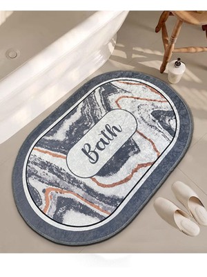 Chilai Home Lomm Gri 60 x 100 Banyo Paspası Djt