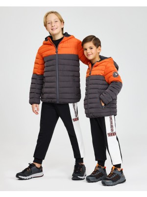 Skechers B Outerwear Padded Jacket Büyük Erkek Çocuk Pembe Mont Sk242010-823