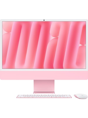Apple iMac M4 Çip 24GB 512GB SSD macOS 24" All In One Bilgisayar MD2U4TU/A Pembe