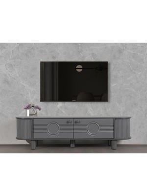 Dekorbizden Petra Tv Ünitesi Antrasit