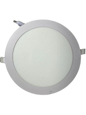 Sıvaaltı Beyaz (Gömme) LED Panel-Spot Lamba Işık GÜCÜ:18W Dış Çap:22 cm Delik Çap:20,5 cm