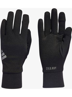 Adidas Cold Rdy Unisex Siyah Koşu Eldiveni.-