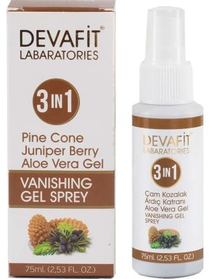 Devafit Çam Kozalak Ardıç Katranı Aloevera Jel 75 ml