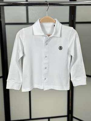 Matu Official Polo Yaka Uzun Kollu Erkek Çocuk Pike Gömlek (23NISAN - 29EKIM Gösteri Gömlek)