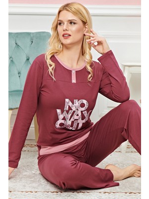 Royaleks Bayan Uzun Kollu Pijama Takımı Model No 7609