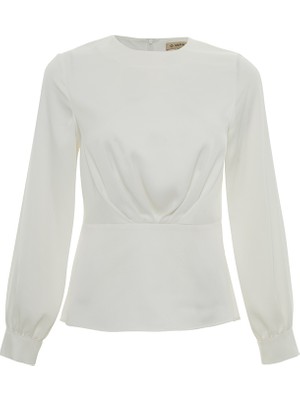 Aker Katlama Detaylı Bluz