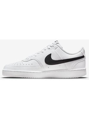 Nike W Nıke Court Vısıon Lo Nn Kadın Spor Ayakkabı Nefes Alabilir Yapı ile Günlük Kullanıma Uygun