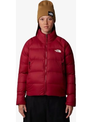 The North Face Kadın Kırmızı W Hyalite Down Mont 550 Dolgu Kaz Tüyü ile Su İtici Naylon Özellikli NF0A3Y4S1IX1