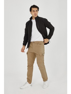 Camp Scoutland CAMP591 Outdoor Softshell Su Ve Rüzgara   içi Polarlı Kışlık Erkek Taktik Pantolon