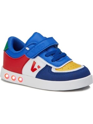 Vicco 313.P21K.130-05 Sun Cırtlı Saks Mavi Çocuk Spor Ayakkabı Saks Mavi V2