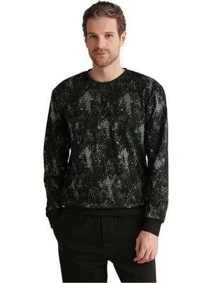 Nautica Uzun Kollu Bisiklet Yaka Erkek Tek Üst Sporcu Sweatshirt M626