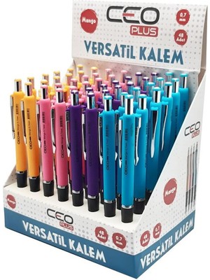 Ceo Versatil Kalem Çift Renkli Gövde 0.7mm 48'li CEO-VR0023-48 Adet