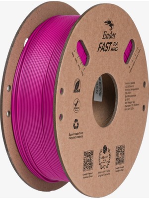 Ender Fast Pla Filament Mor 1.75MM 1kg Standart