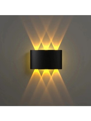 Günışığı Hüzmeli LED Aplik 220 V Haiti Su Geçirmez 10W 3200K Iç Dış Mekan Bahçe Aydınlatma