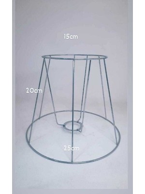 Woodhub 15 cm  Den 25  cm  E Abajur Teli
