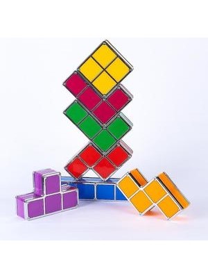 Xinhang Tetris Lamba LED Parlayan Gece Işıkları Oyuncak Lamba (Yurt Dışından)