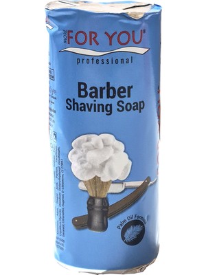 MORE FOR YOU Berber Tıraş Sabunu 75 gr Palm Yağı Formülüyle Yumuşak Kapatma Sağlar