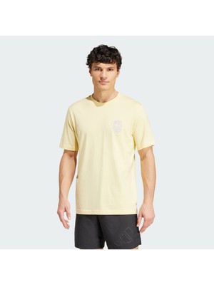 Adidas Performance IW0133 Yoga Energized Souls Club Graphic Tişört