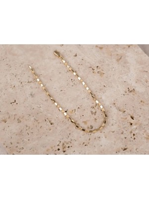 Safir Kuyumculuk Altın Silindir Zincir Bileklik