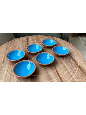 Uğur Mobilya Ath Store Mavi Çömlek Çerezlik & Sosluk & Reçellik & Kahve Yanı Lokumluk