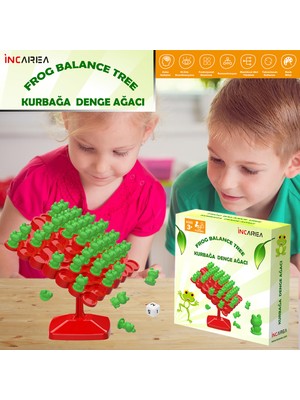 İncarea Kurbağa Denge Ebeveyn Çocuk Etkileşimi Oyunu Eğitici Oyuncak Kutu Oyunu