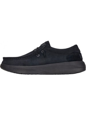 Hey Dude Erkek Oxford ( Klasik) HD.41975-001 Hey Dude Wally Comf Suede Black